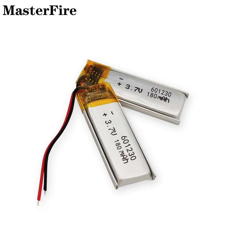 Smartwatch X12 - 2-10 個 601230 3.7V 180mah 充電式リチウムポリマー電池