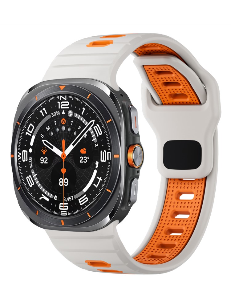 Samsung Smartwatch Accessories - Samsung Galaxy Watch Ultra 2025用スポーツバンド 47mmストラップ