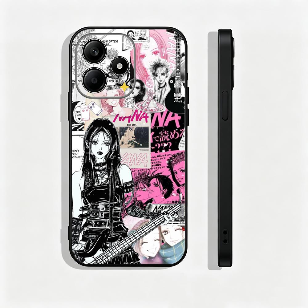 「ガール・ナナ」のクールなアニメ風デザインのスマートフォンケ - Xiaomi Redmi Note 13 のレビューと価格