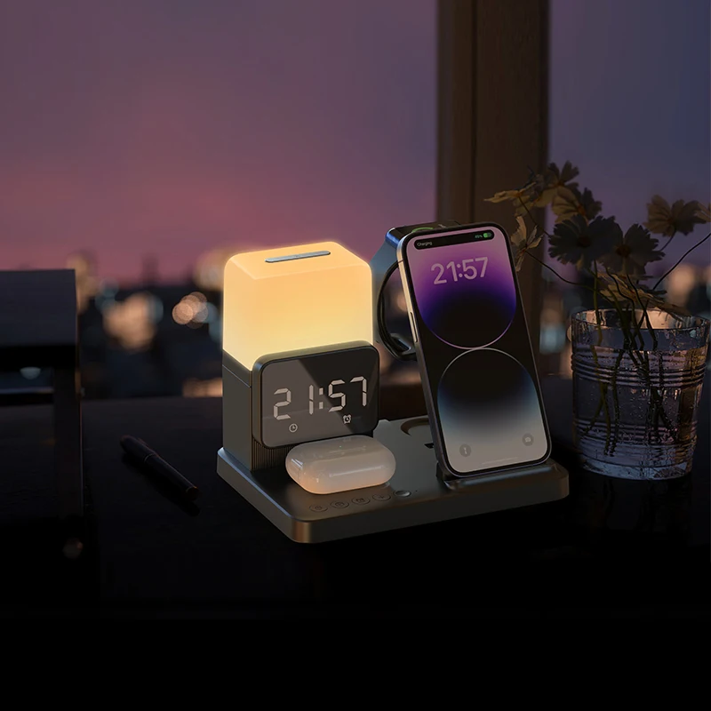 ワイヤレス充電スタンド,iPhone,Airpods Pro - Smartwatch X12 のレビューと価格