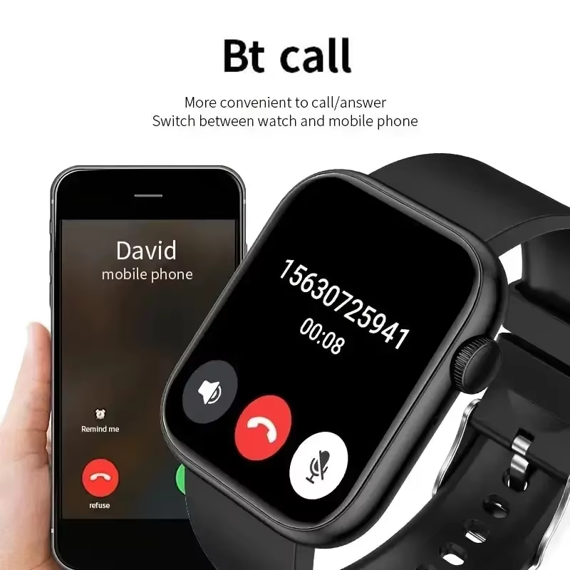 LAXASFIT スマートウォッチ 1.73インチ HDスク - Smartwatch Custom のレビューと価格