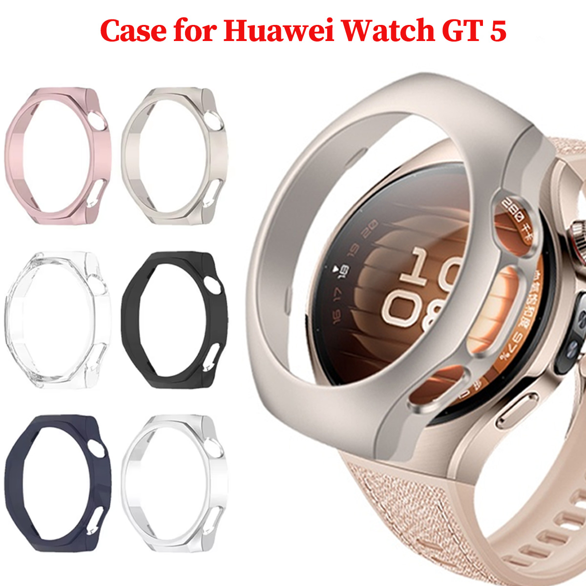 Huawei Watch GT 5 42mm 46mm スマ - Titan Smartwatch Accessories のレビューと価格