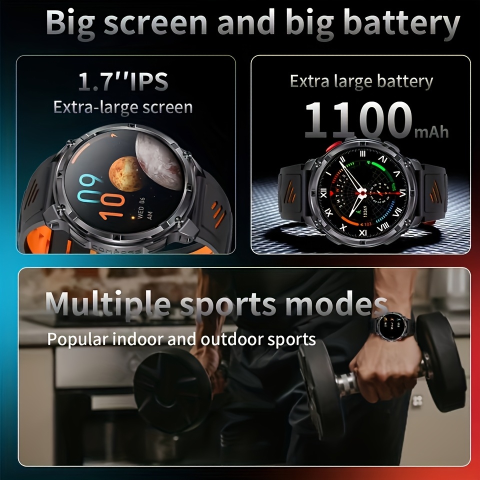 新型T-REX3 Ultra 1100mAhバッテリー搭載ス - Smartwatch Custom のレビューと価格